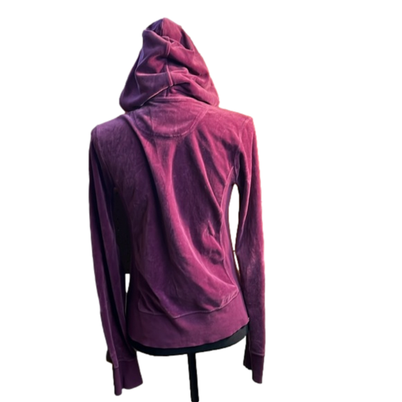 Women’s Nike velour jacket purple size small - Picture 4 of 7